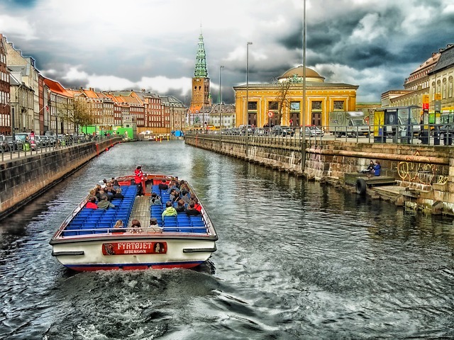 řeka v Kodani